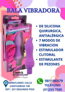 BALA VIBRADORA ESTIMULANTE CLITORIS SEXSHOP MIRAFLORES 981196979 